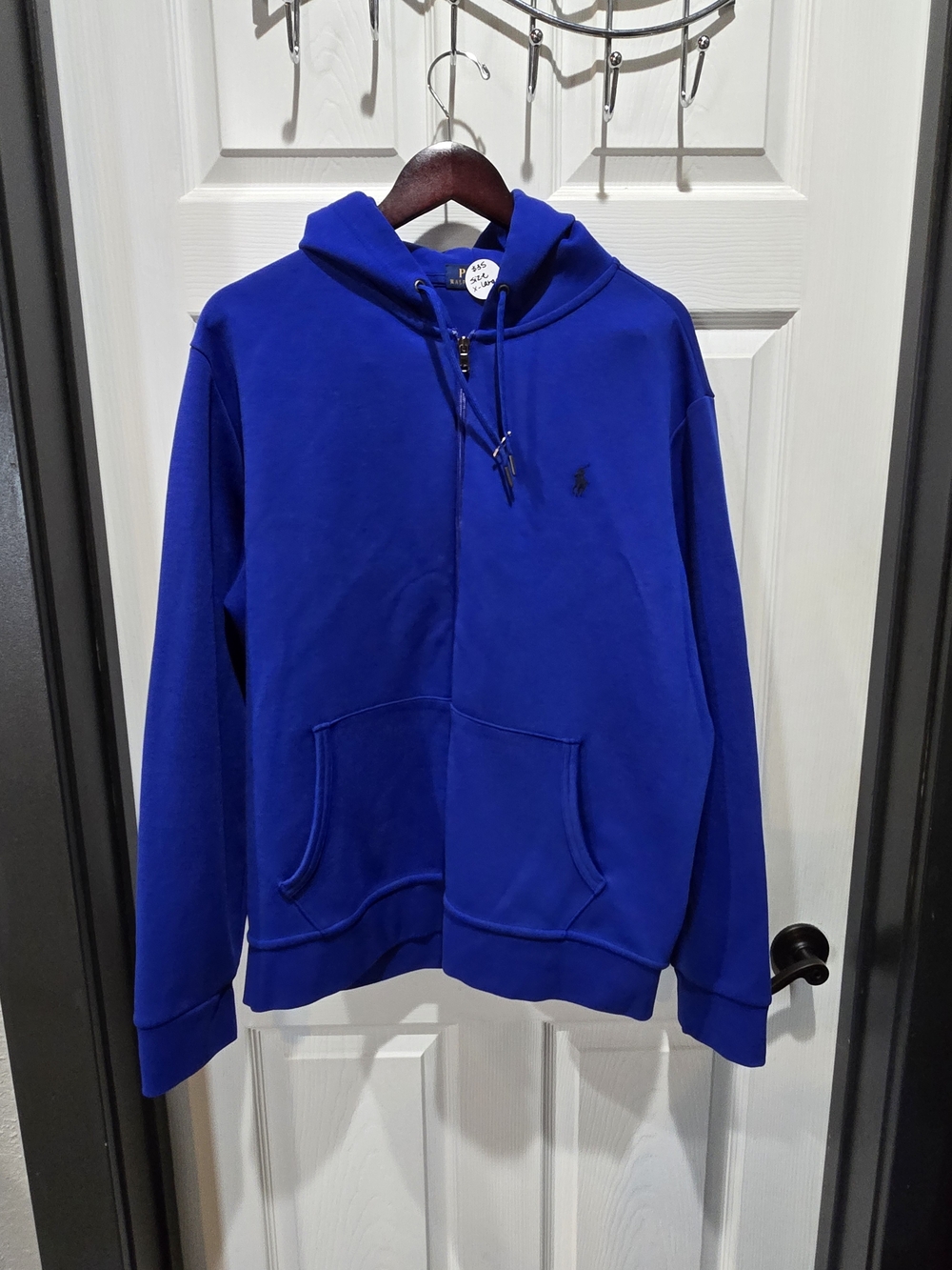 Polo by Ralph Lauren Men's Zip Hoodie in Royal Blue